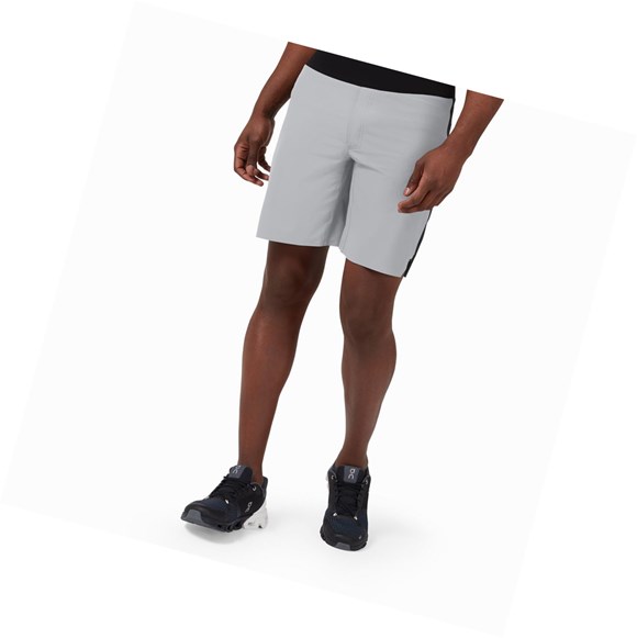Beige / Black Men's On Lightweight Running Shorts | 98423-BZRW