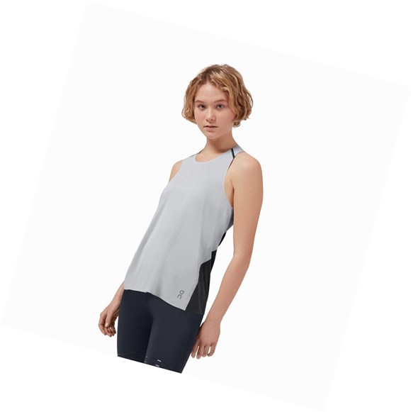 Beige / Black Women's On Tank-T Tanks | 41065-RSUP