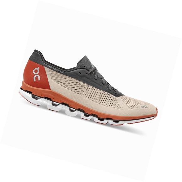 Beige Men's On Cloudboom Road Running Shoes | 63978-PBIE