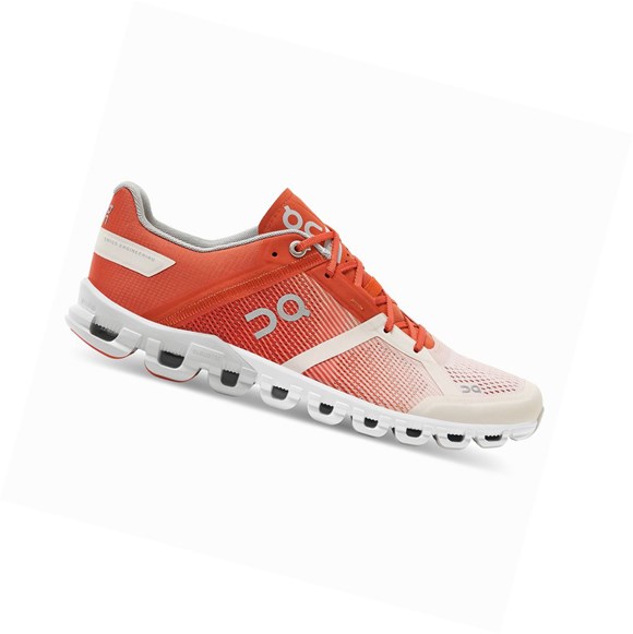 Beige Rose Women's On Cloudflow Road Running Shoes | 89604-LGTB