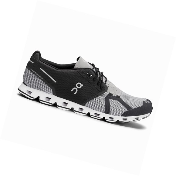 Black Men's On Cloud Road Running Shoes | 06218-RLHD