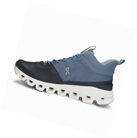 Black / Navy Women's On Cloud Hi Sneakers | 04972-JVAX