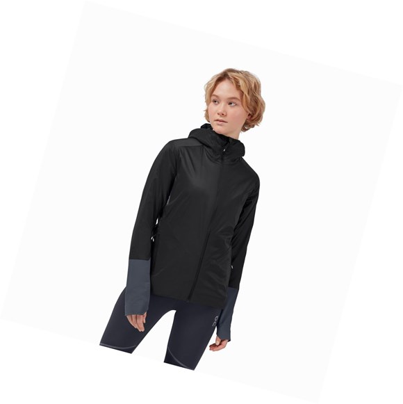 Black Women's On Insulator Jackets | 36984-ZHVU