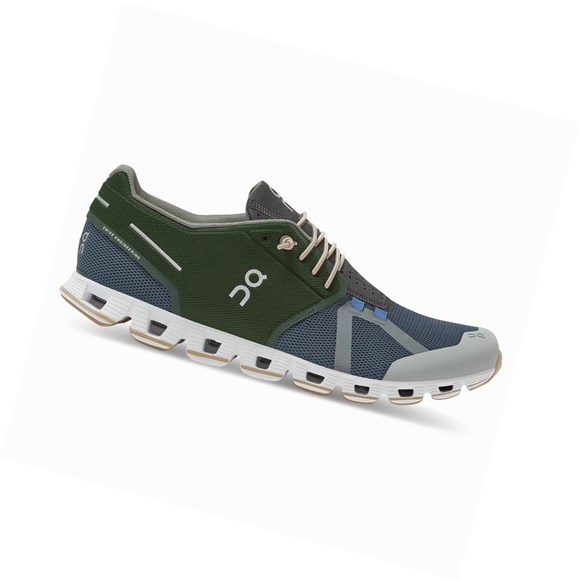 Blue / Black Men's On Cloud 70/30 Road Running Shoes | 02314-HOSC