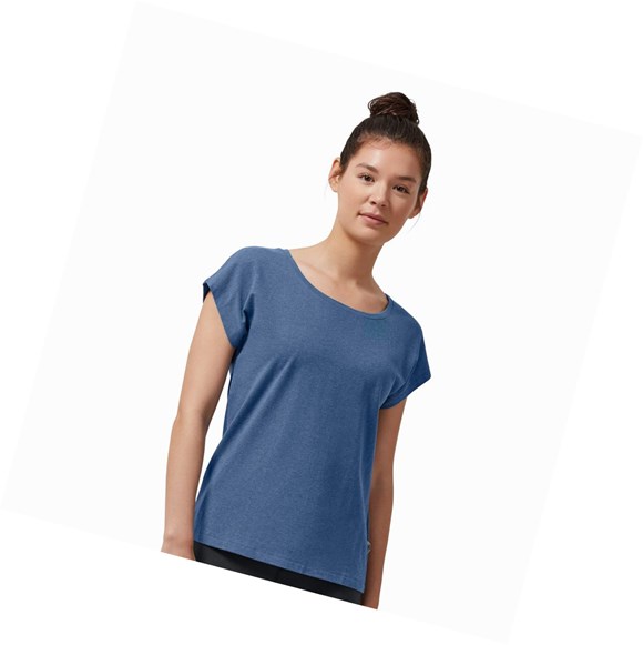 Blue Women's On On-T T Shirts | 45026-HBWP