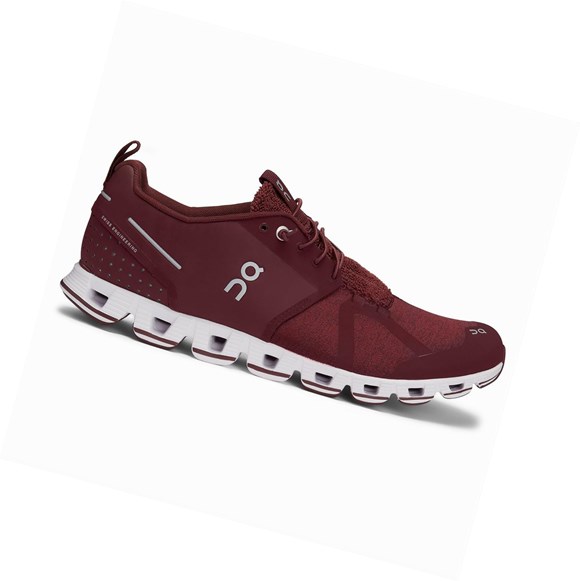 Claret Men's On Cloud Terry Road Running Shoes | 20478-PAKF
