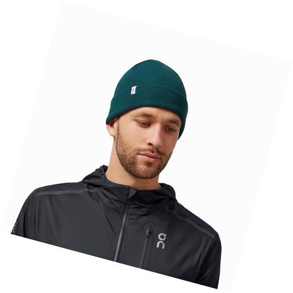 Green Women's On Merino Hats | 64287-ILSG
