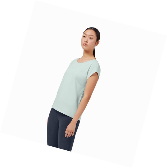 Green Women's On On-T T Shirts | 43021-TNWX