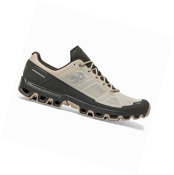 Grey Men's On Cloudventure Trail Running Shoes | 60239-KCZF