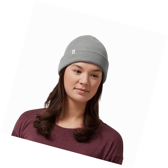 Grey Women's On Merino Hats | 60217-JQHG