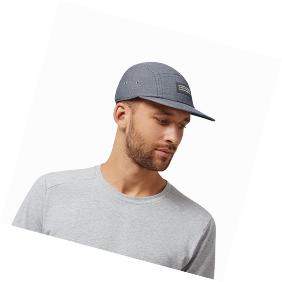 Navy Men's On 5 Panel Hats | 72985-DAIG