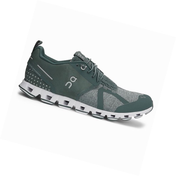 Olive Women's On Cloud Terry Road Running Shoes | 35271-CYQW