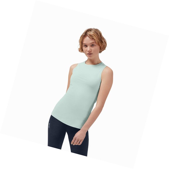 Olive Women's On Movement Tanks | 98650-NDGL