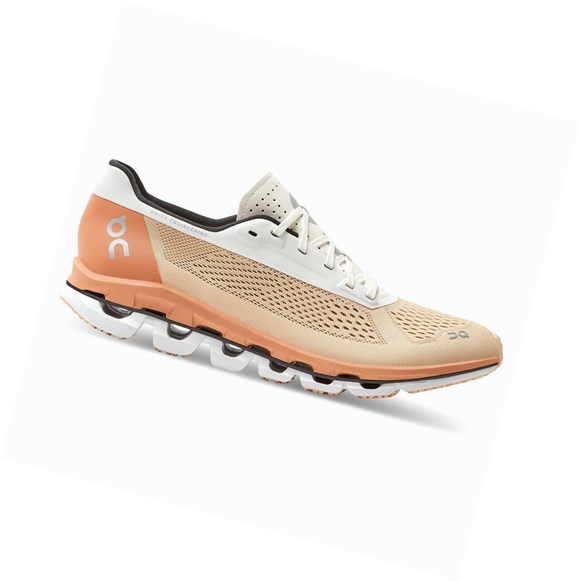 Orange / Brown Rose Women's On Cloudboom Road Running Shoes | 37149-KUFB