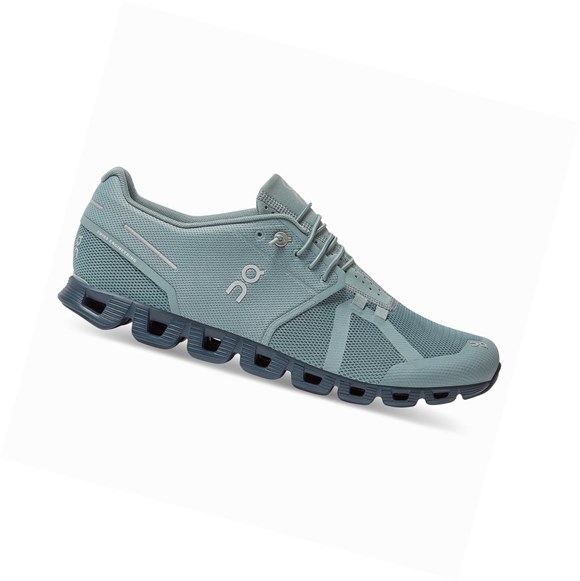 Peacock Men's On Cloud Monochrome Road Running Shoes | 13748-JSIM