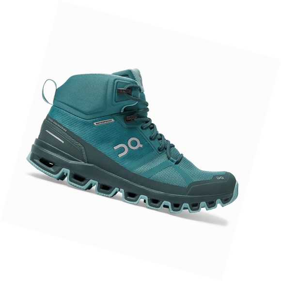 Wash Women's On Cloudrock Waterproof Hiking Shoes | 91324-GEJL