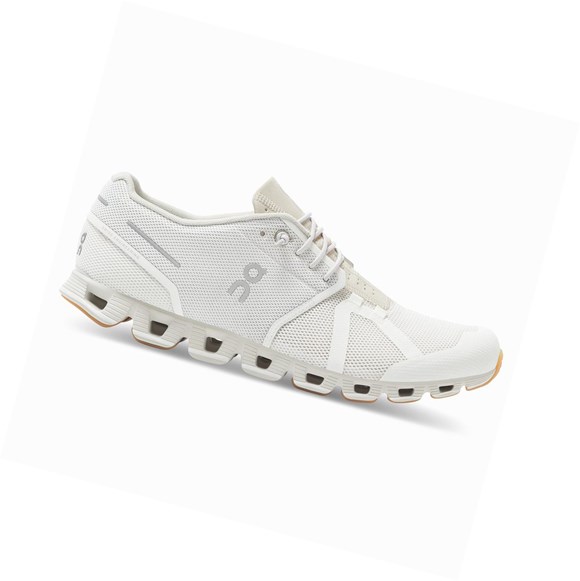 White Men's On Cloud Road Running Shoes | 51238-ZATM